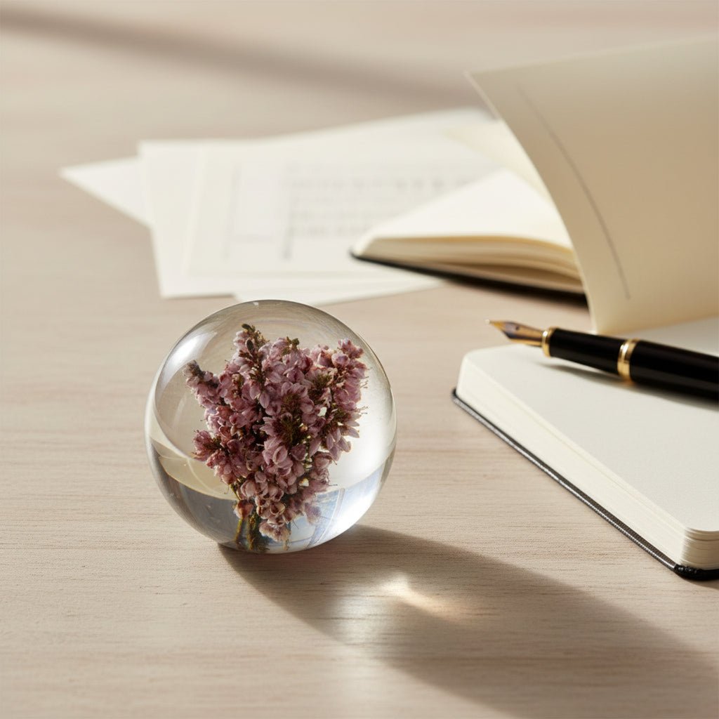 Hafod Grange Ltd - Heather Paperweight: Small