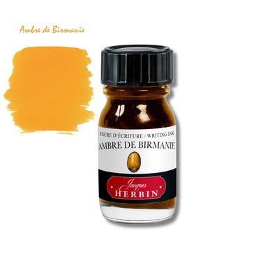 J. Herbin Ambre de Birmanie fountain pen ink in 10 mL bottle