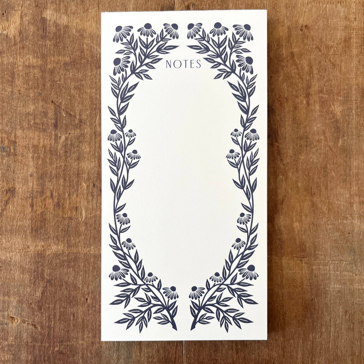 Katharine Watson Navy Echinacea magnetic market pad