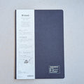 Kleid 2 mm Flat Notes A5 notebook in navy