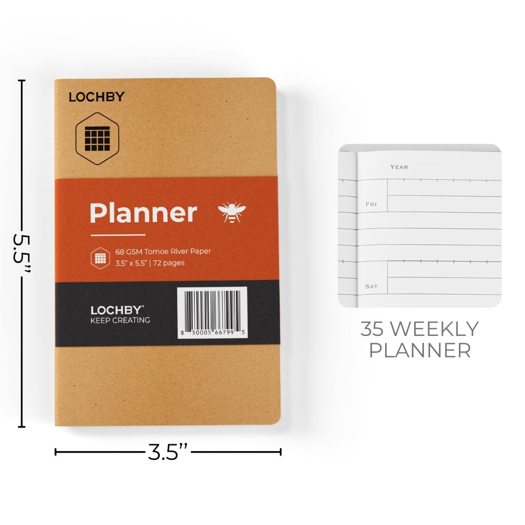 Lochby pocket size planner — product photo 4