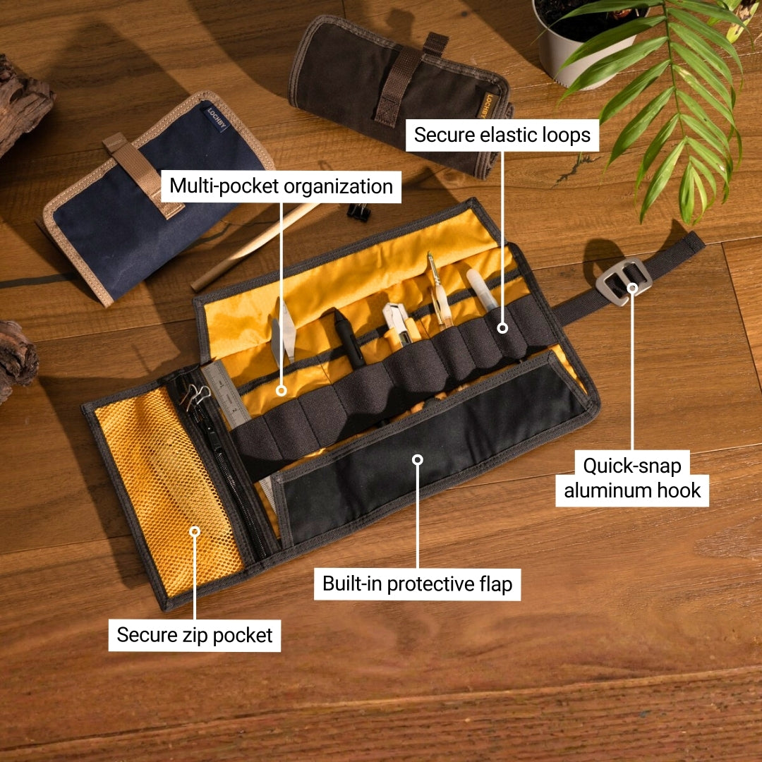 Lochby tool roll in Bumblebee — product photo 4