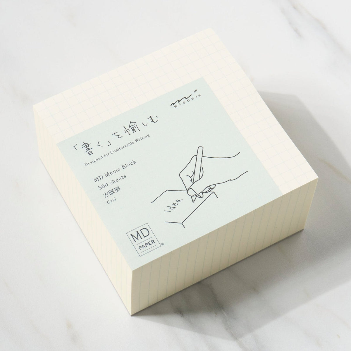 MD Block Memo Pad with 500 grid sheets
