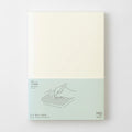 MD Notebook A5 with 5 mm grid pages and glassine cover