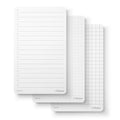 Notsu 3 × 5 notepad refills in dot grid, graph grid and checklist formats