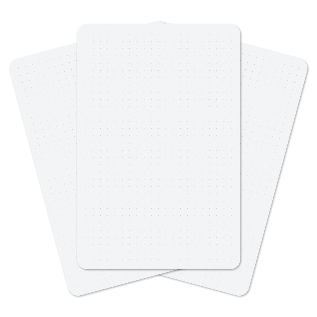 Notsu 4 × 6 inch dot grid index cards, 40 pack