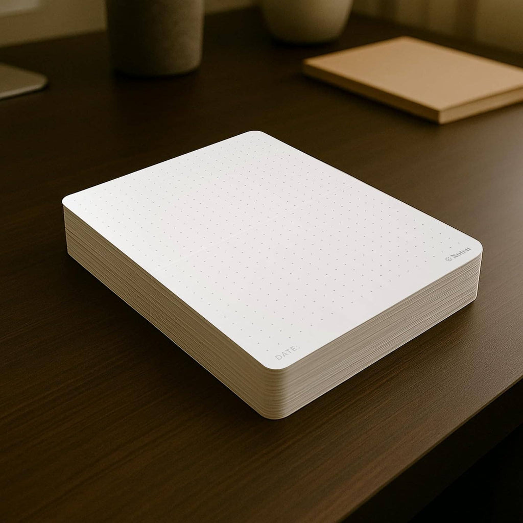 Notsu 5 × 7 inch dot grid index cards, 40 pack
