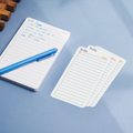 Notsu 3 × 5 inch To-Do List note cards, 40 pack