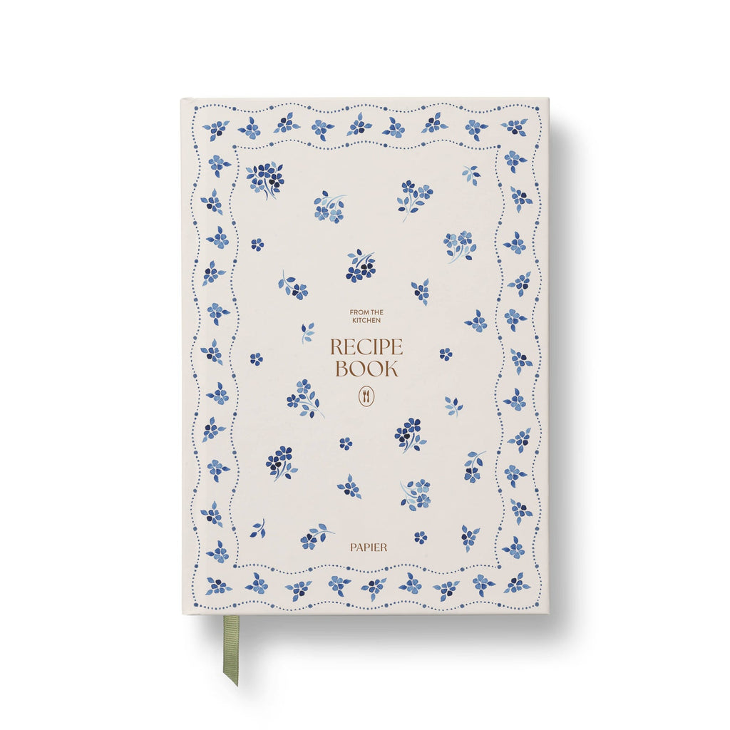 Papier Ceramic guided recipe journal, A5 hardcover
