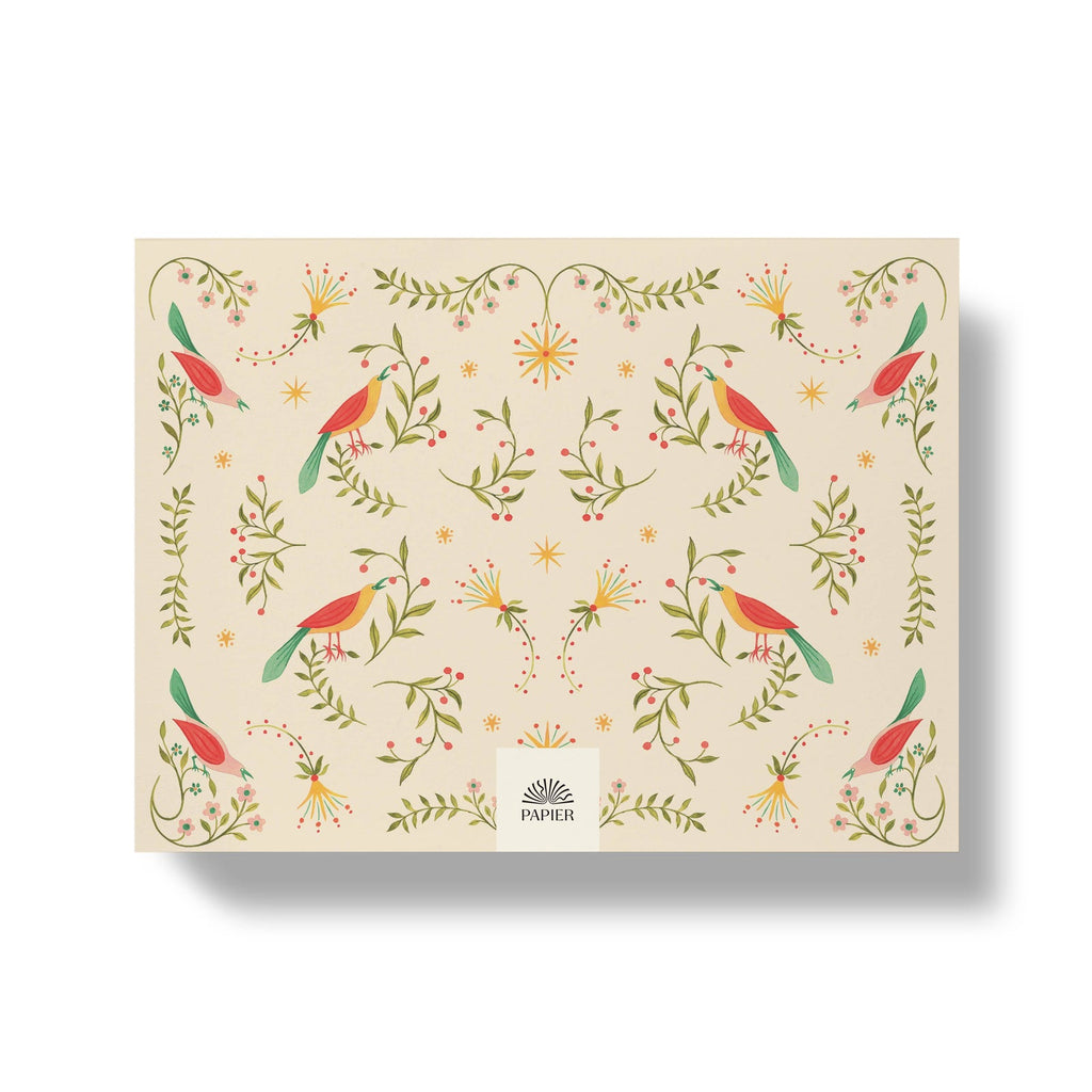 Papier Folklore Birds weekly desk planner, additional product view