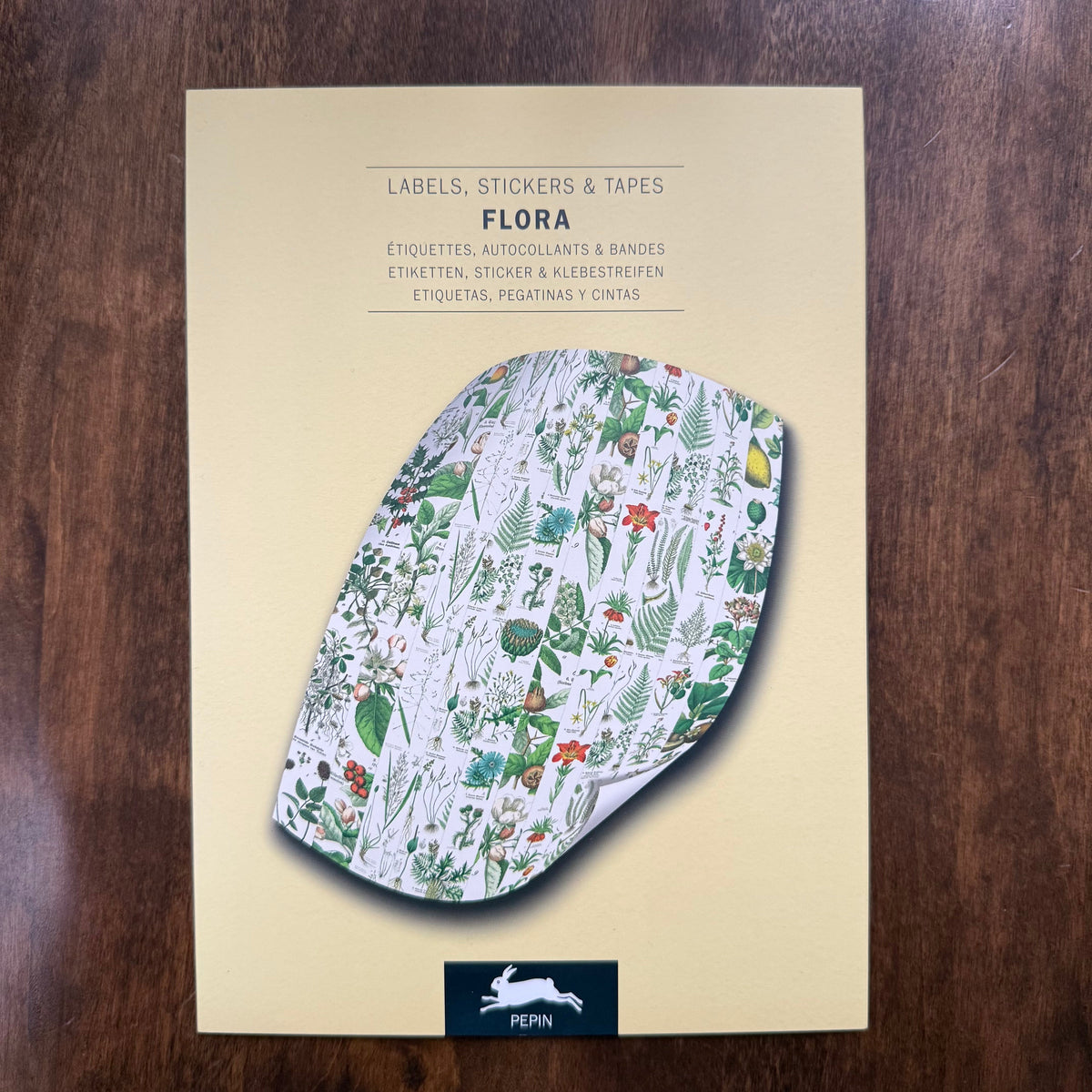 PEPIN Flora Label, Sticker & Tape Book front cover