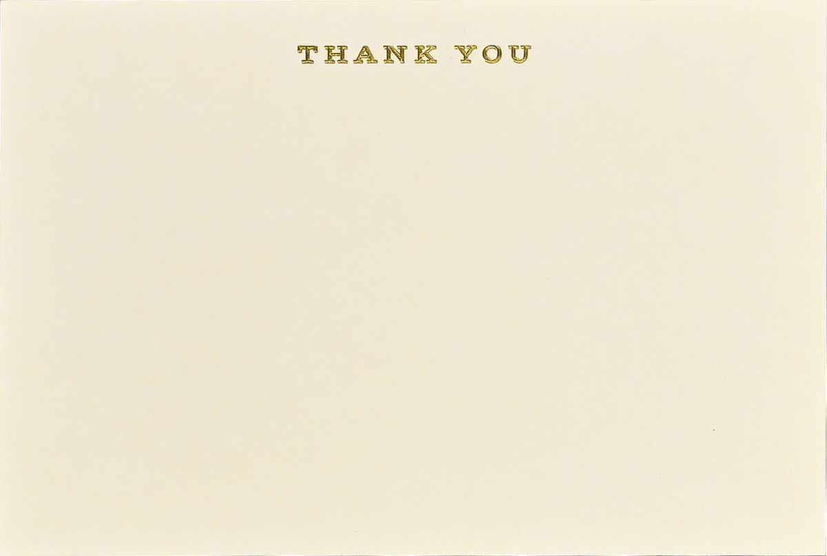 Peter Pauper Press Thank You correspondence cards