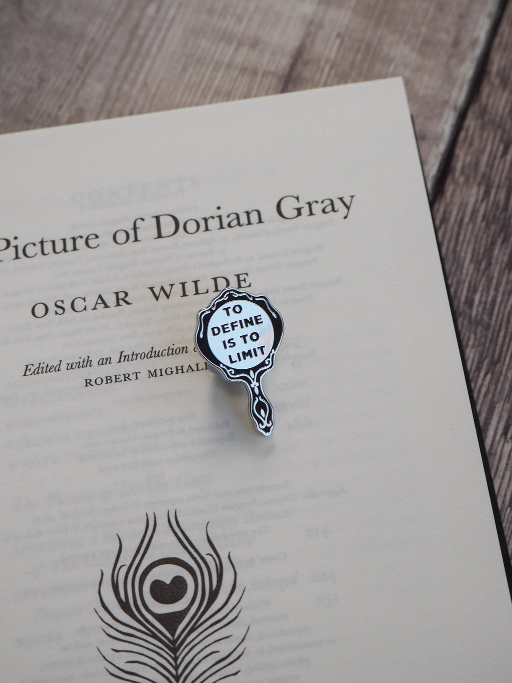 The Picture of Dorian Gray Enamel Pin