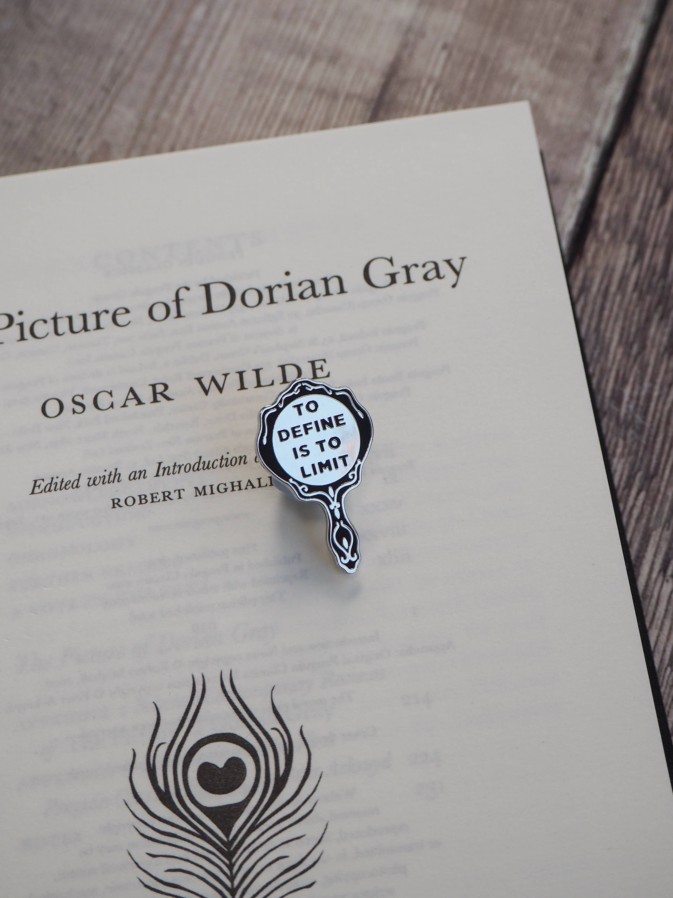 The Picture of Dorian Gray Enamel Pin