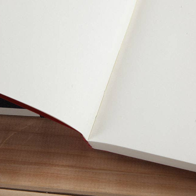 Open Potentate Travel Sketch Journal showing smooth unruled paper
