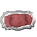 Robert Oster Australis Rose fountain pen ink swatch showing a muted dusty-rose color with darker burgundy shading.