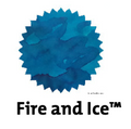 Robert Oster Fire & Ice fountain pen ink swatch showing color and shading