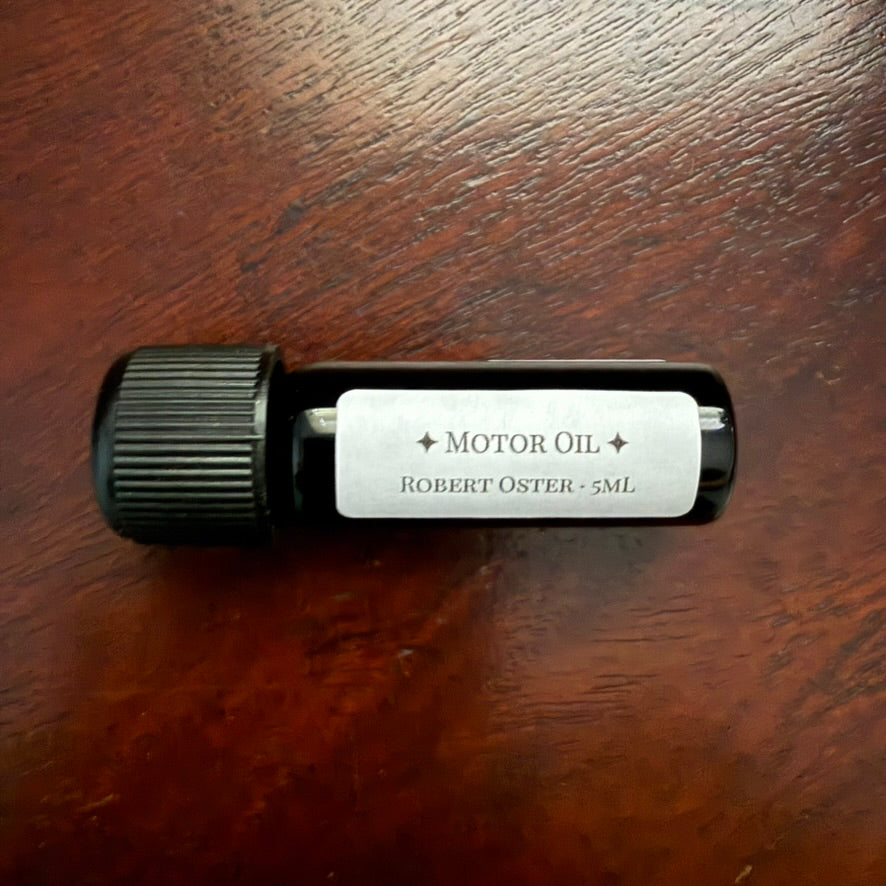 Robert Oster Motor Oil fountain pen ink in 5 mL Boston Lore Studio Archive Bottle