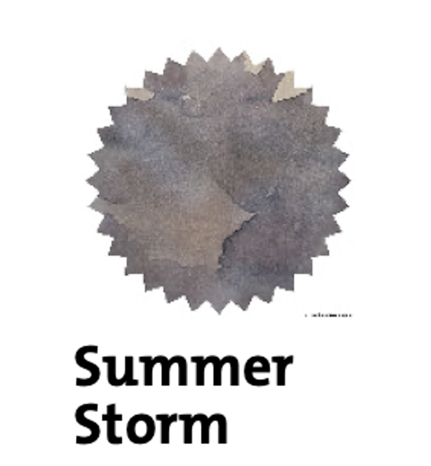 Robert Oster Summer Storm fountain pen ink swatch showing color and shading