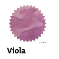 Robert Oster Viola fountain pen ink swatch showing color and shading