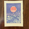 Saturn Press Moons of Jupiter letterpress greeting card