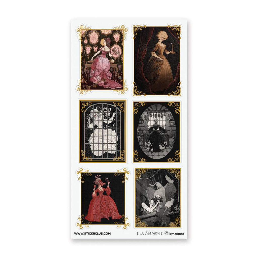 STICKII Gothic Tales sticker sheet