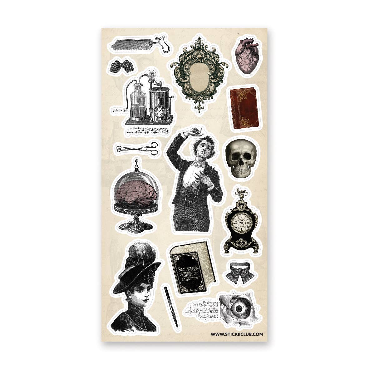 STICKII It's Alive! sticker sheet