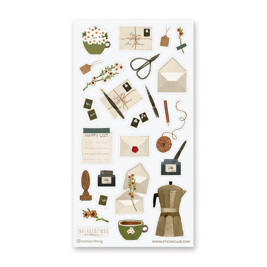 STICKII Mail Joy sticker sheet