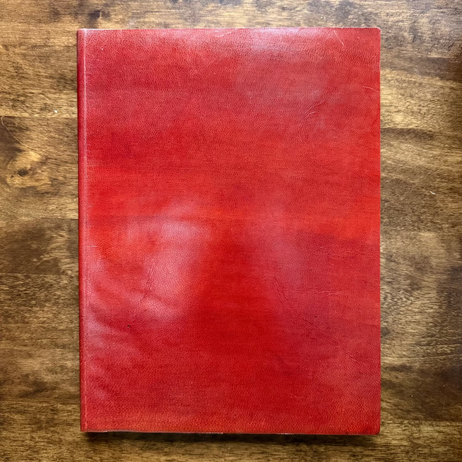 Tri-Art leatherbound mixed media artist book with 100% cotton paper