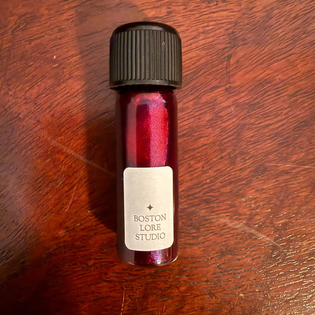 Wearingeul Dracula 5 mL ink sample bottled by Boston Lore Studio