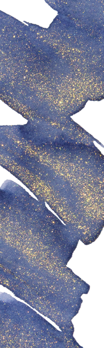 Official Wearingeul The Happy Prince fountain pen ink swatch showing muted blue with gold shimmer