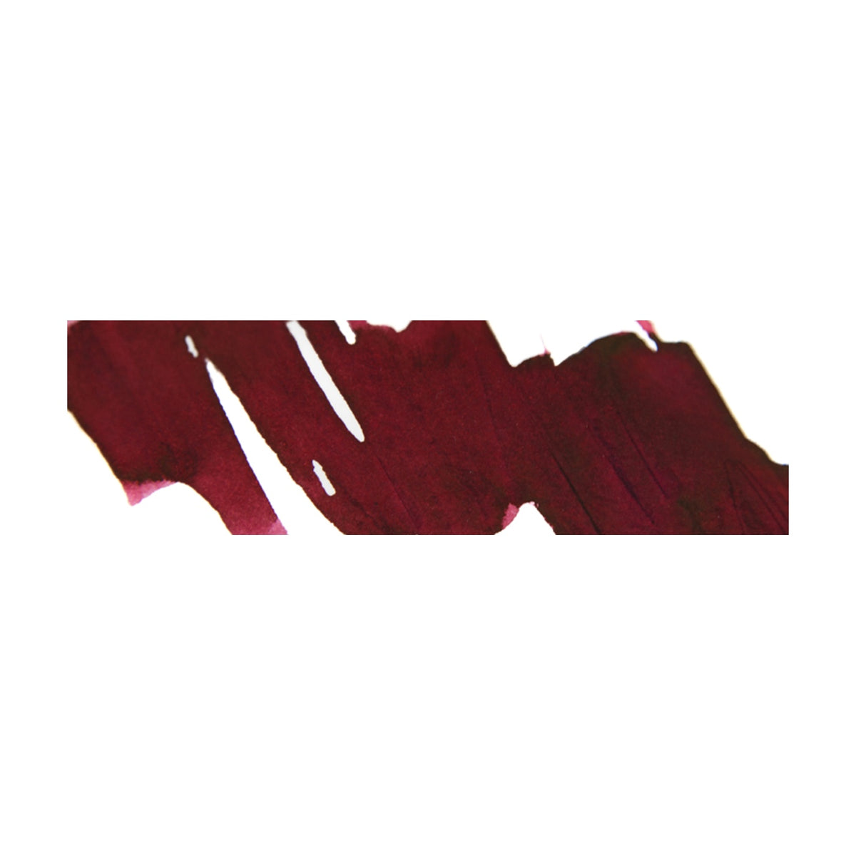 Official Wearingeul Henry Jekyll fountain pen ink swatch showing burgundy red shading
