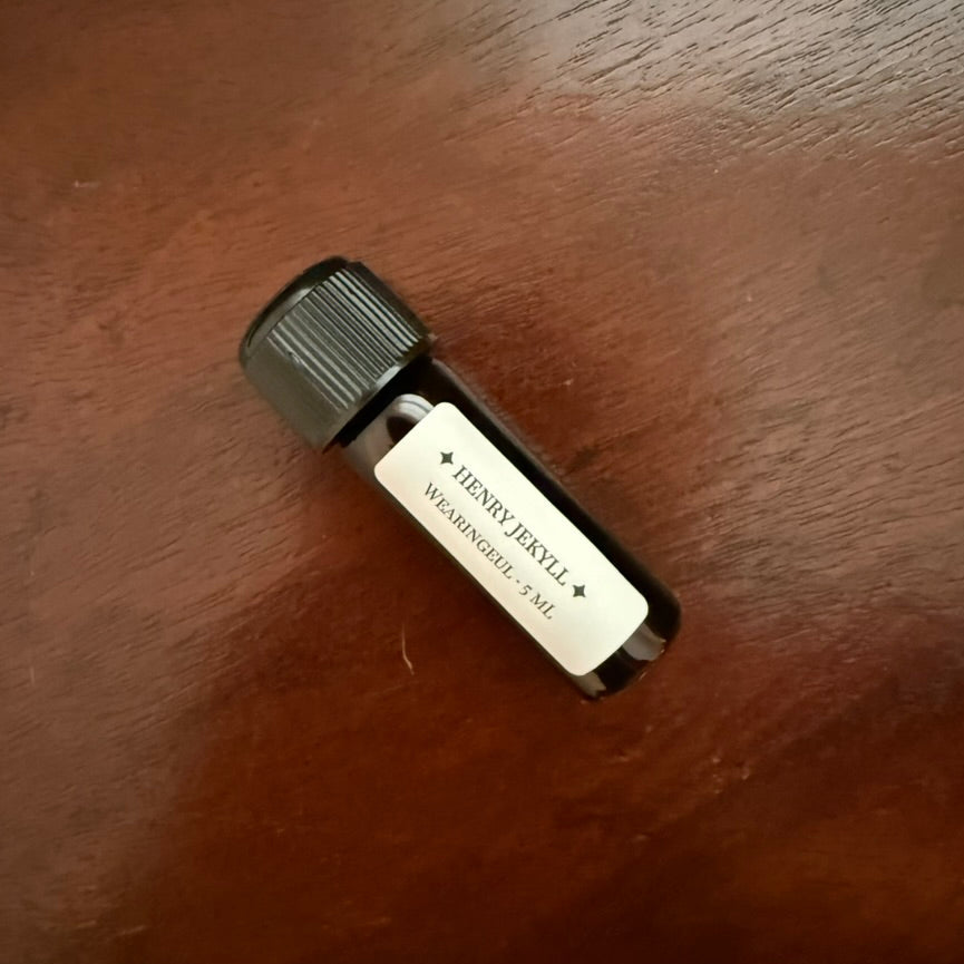 Wearingeul Henry Jekyll fountain pen ink in a 5 mL glass Archive Bottle