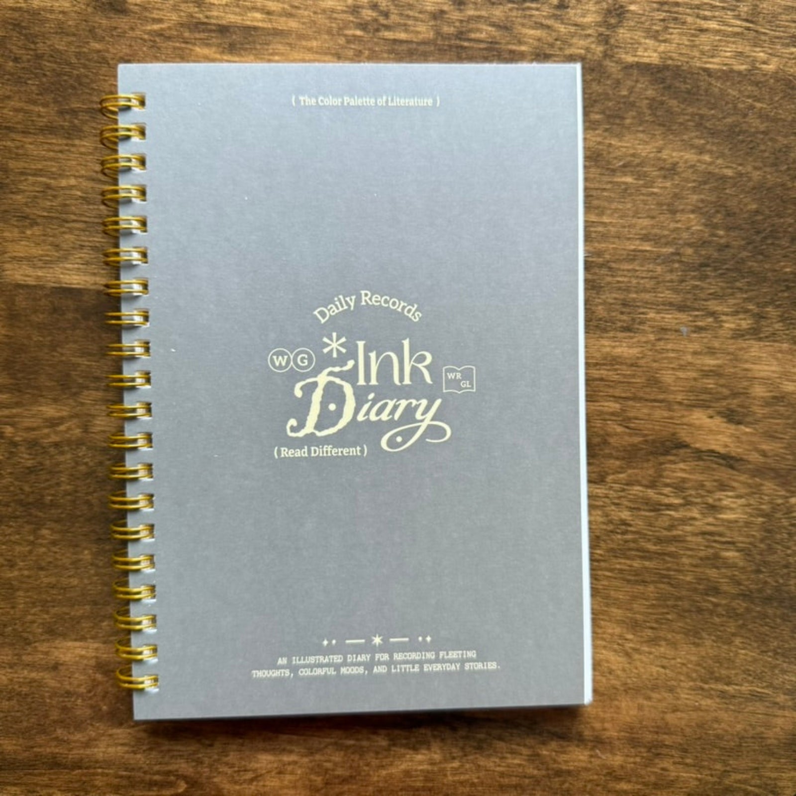 Wearingeul Ink Diary B6 fountain pen ink journal with spiral binding