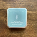 Wearingeul Modular Glass Pen replacement nib set in metal storage tin