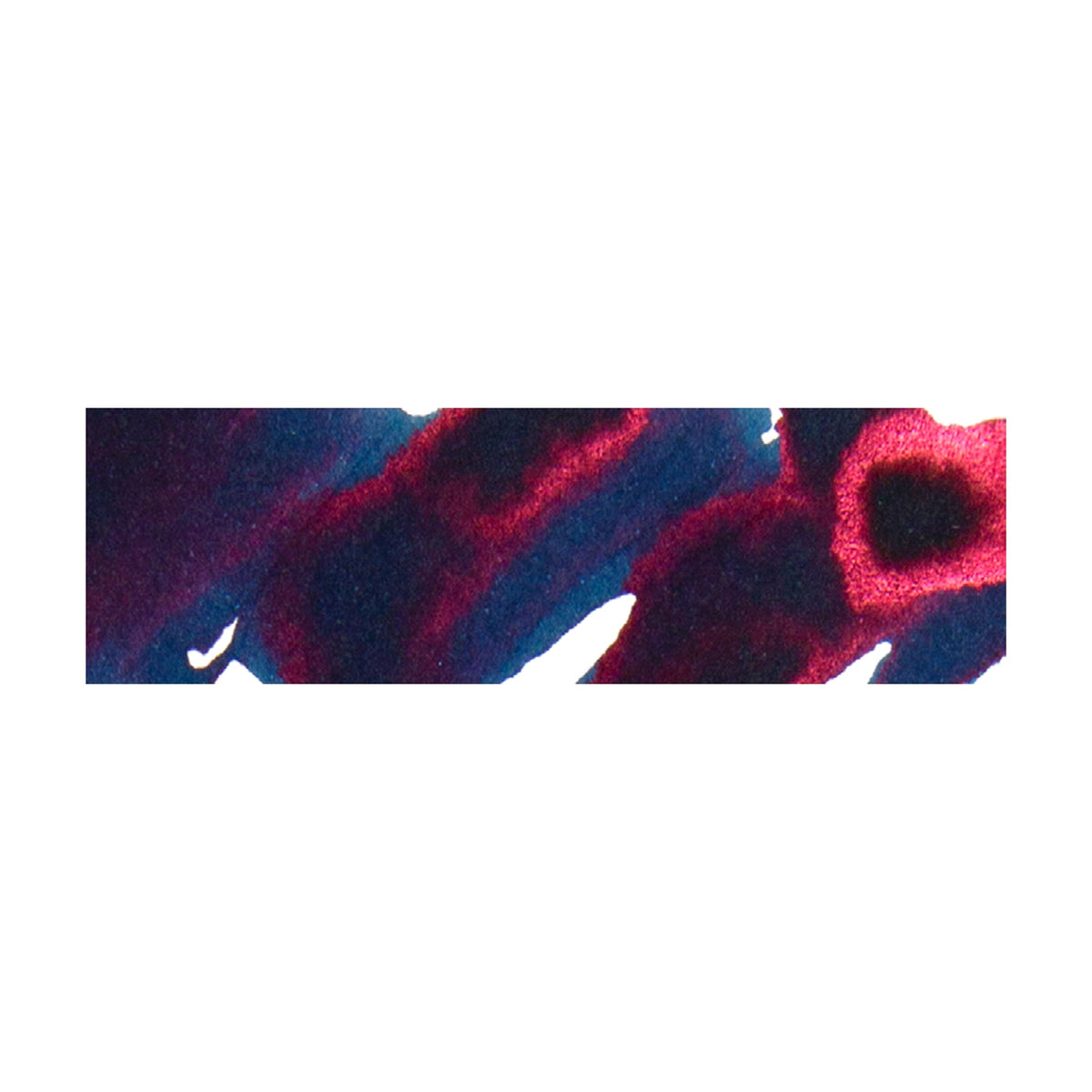 Official Wearingeul The Phantom of the Opera fountain pen ink swatch showing saturated blue tones