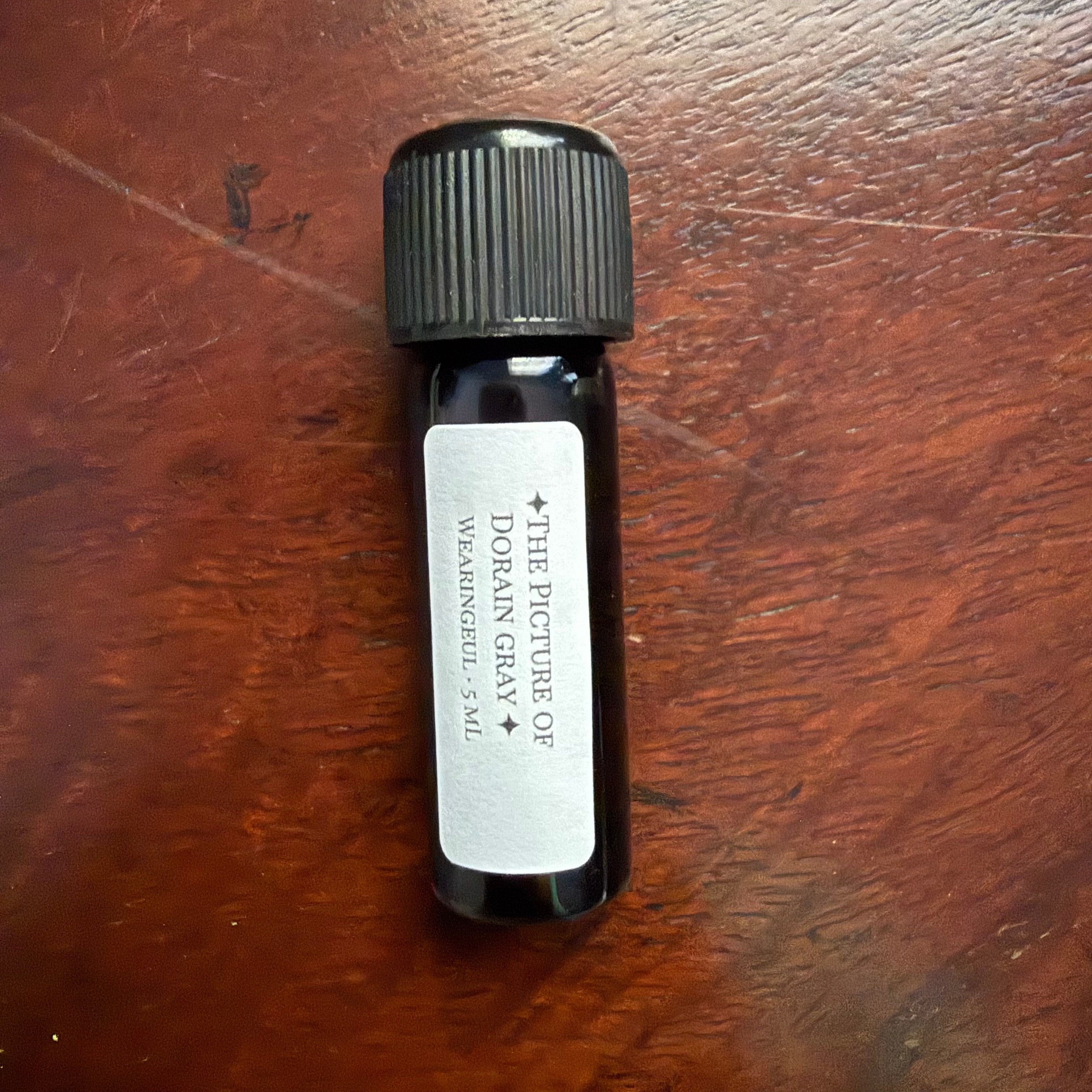 Wearingeul The Picture of Dorian Gray fountain pen ink in a 5 mL Boston Lore Archive Bottle