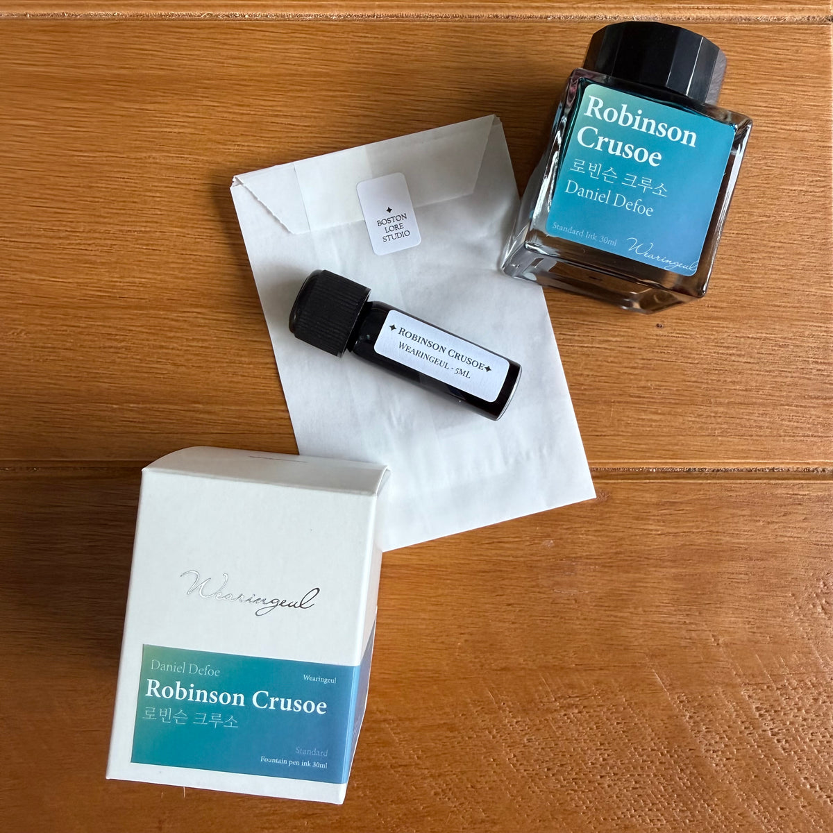 Wearingeul Robinson Crusoe 5 mL Archive Bottle photographed by Boston Lore Studio