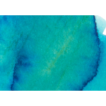 Official Wearingeul Robinson Crusoe fountain pen ink swatch showing blue and green color separation