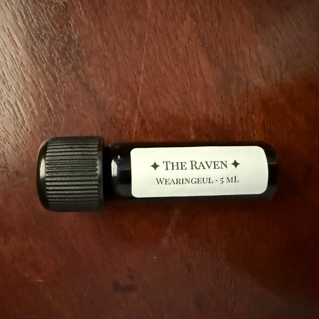 Boston Lore Studio 5 mL Archive Bottle of Wearingeul The Raven fountain pen ink