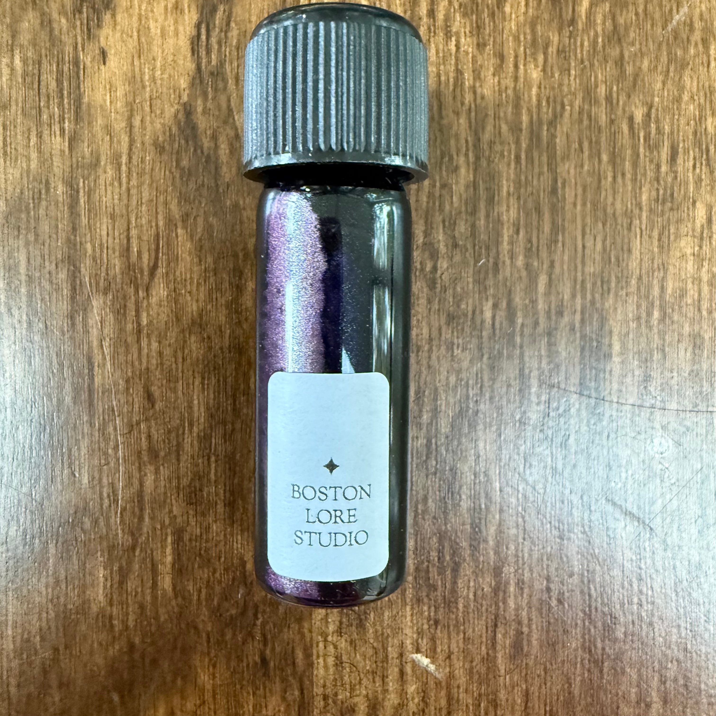Wearingeul The Sign of Four 5 mL Archive Bottle photographed by Boston Lore Studio