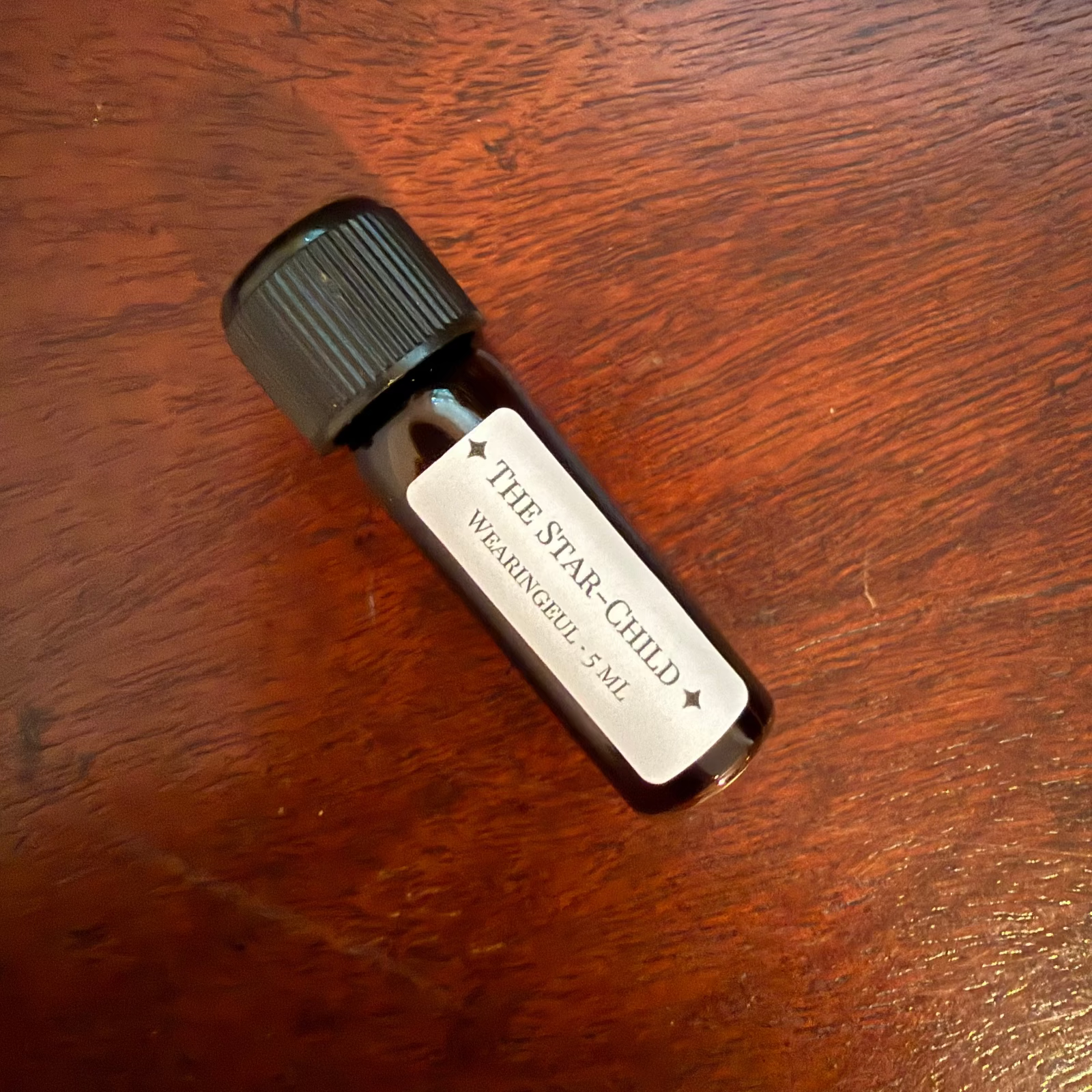 Wearingeul The Star Child fountain pen ink in a 5 mL Boston Lore Studio Archive Bottle