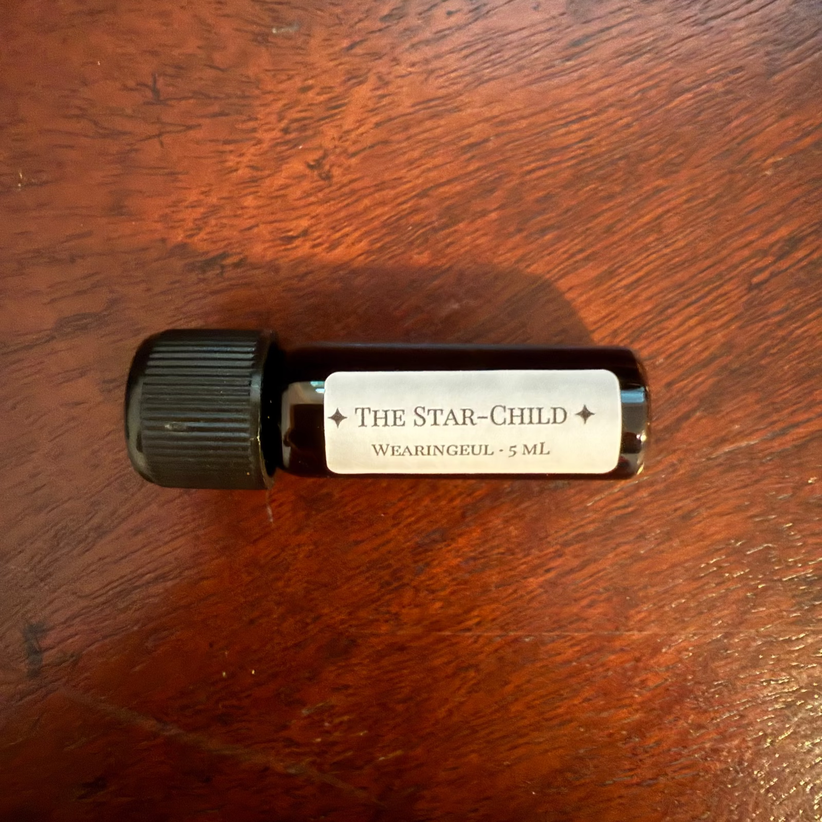 Wearingeul The Star Child 5 mL fountain pen ink bottle with Archive Bottle label
