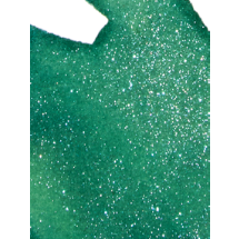 Official Wearingeul The Wonderful Wizard of Oz fountain pen ink swatch showing green ink with shimmer