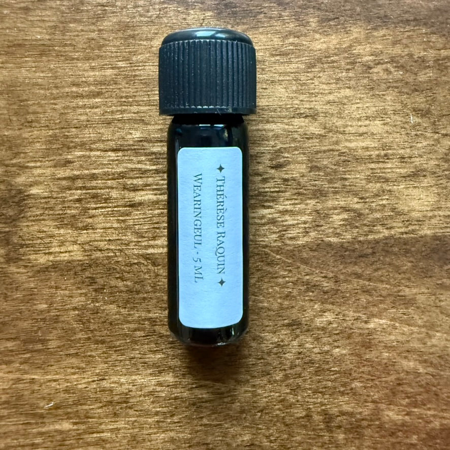 Wearingeul Thérèse Raquin fountain pen ink 5 mL glass Archive Bottle