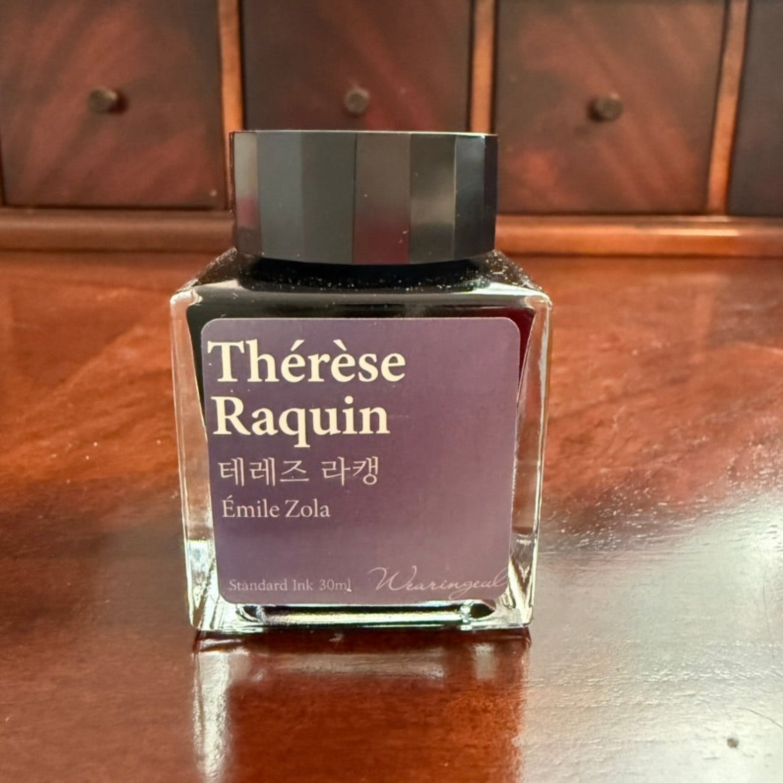 Wearingeul Thérèse Raquin 30 mL fountain pen ink bottle
