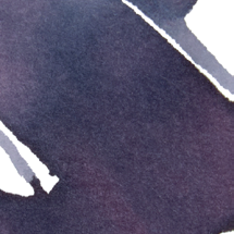 Official Wearingeul Thérèse Raquin fountain pen ink swatch showing blue-violet and gray-violet tones