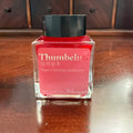 Wearingeul Thumbelina 30 mL shimmering coral-pink fountain pen ink bottle
