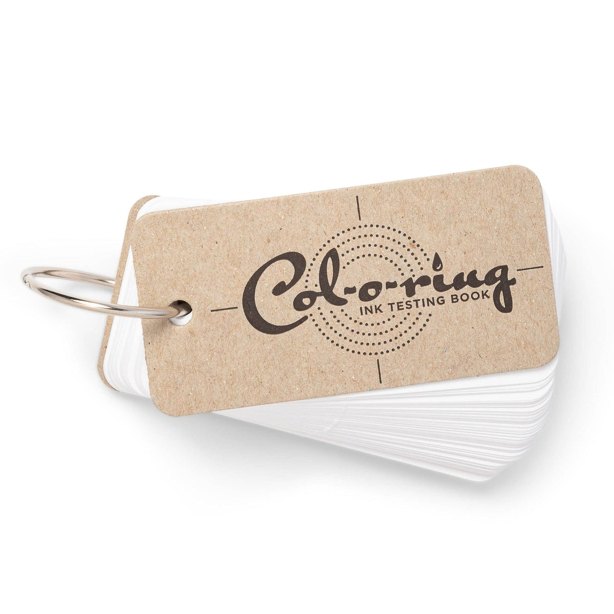 The Well-Appointed Desk Col-o-ring ink testing book